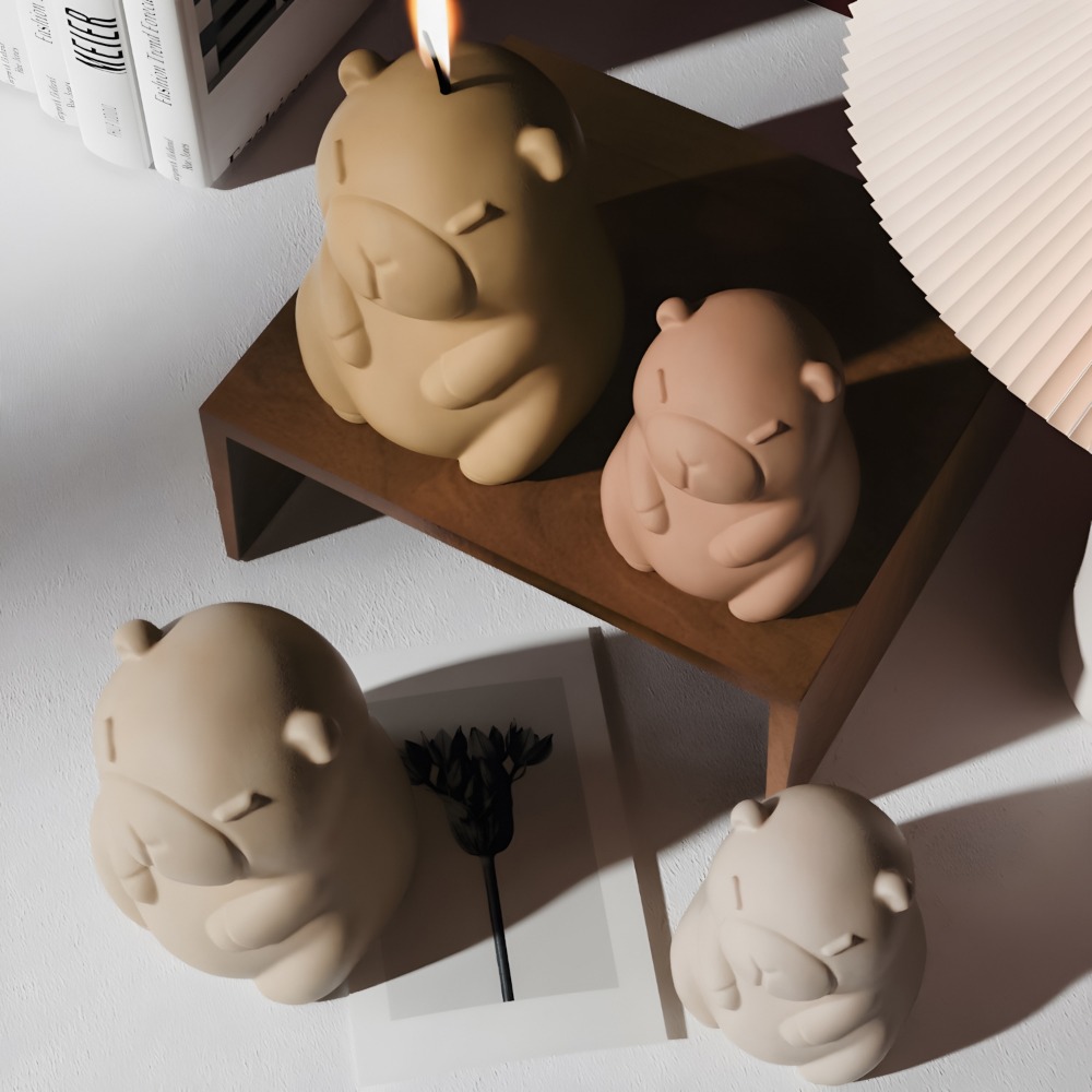 Standing Capybara Scent Candle - огляд і ціна Candle Supplies Store