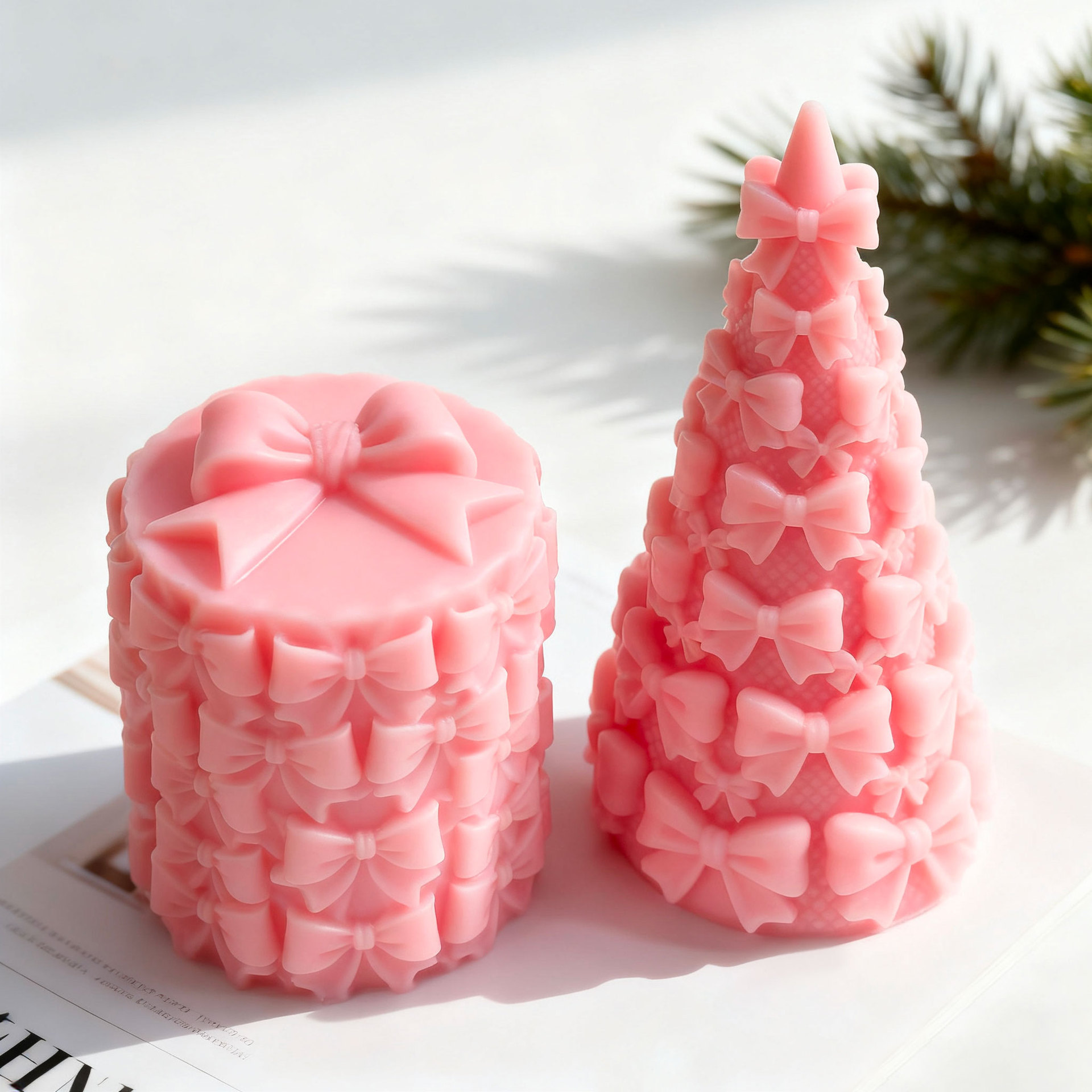 3D Bow Tie Christmas Tree Gift - огляд і ціна Candle Supplies Store