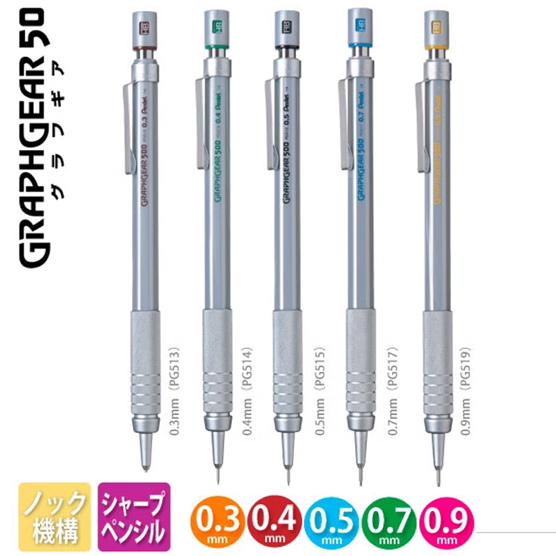 Pentel Mechanical Pencil Graph - огляд і ціна Pentel Pen Energel