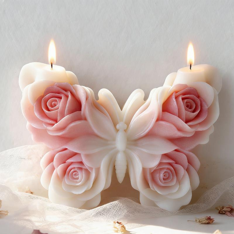 DIY Rose Butterfly Form Silico - огляд і ціна Candle Supplies Store