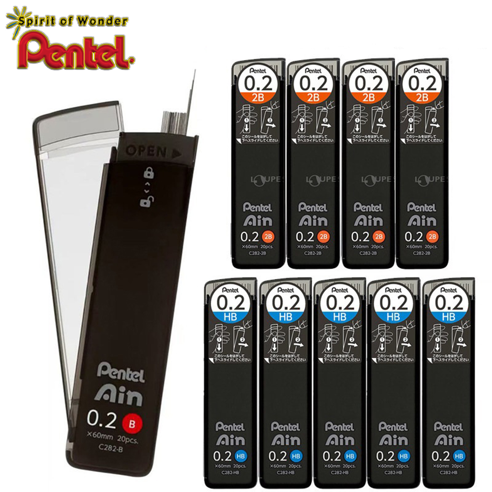 3Boxes Japan Pentel Leads C282 - огляд і ціна Pentel Pen Energel